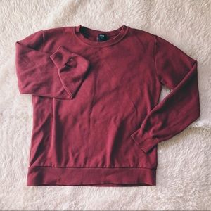 Burgundy pullover